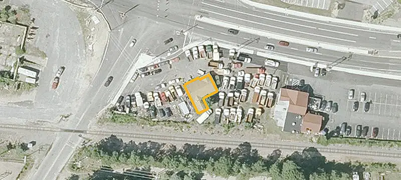 Signalized Corner Commercial Land