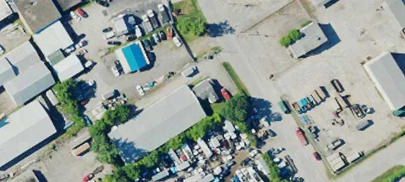 Warehouse with Drive-In Doors