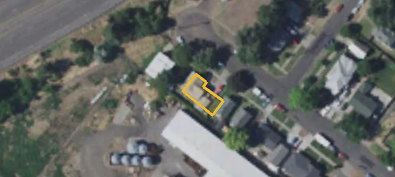 Fenced Flex Shop with Garage Door