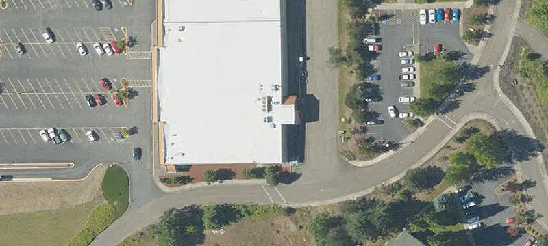 Updated Main Street Shopping Center