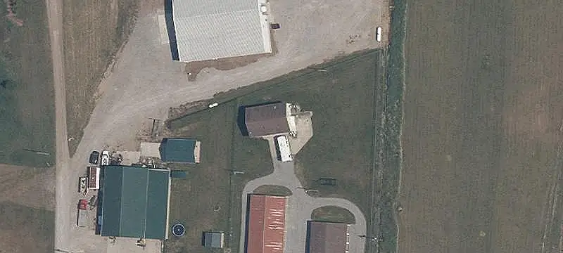 Steel Warehouse with Drive-Through Doors
