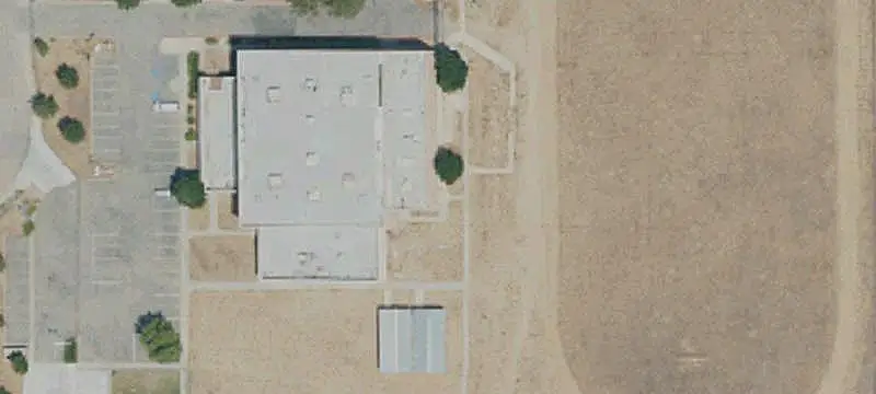 School Campus with Sports Facilities