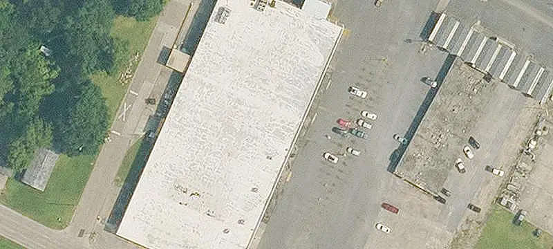 Shopping Center with Loading Docks