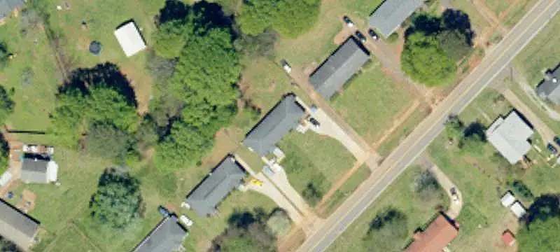 Brick Duplex with Separate Driveways