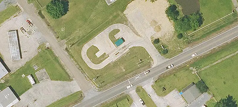 Commercial Corner Land with Carwash Improvements