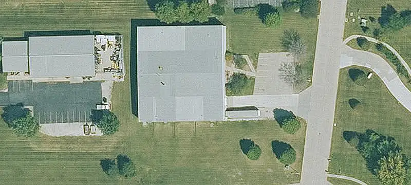 Industrial Warehouse with Loading Dock