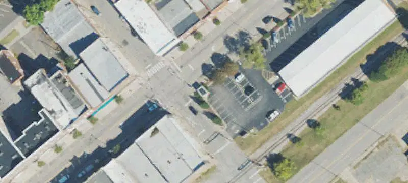 Two-Story Corner Storefront