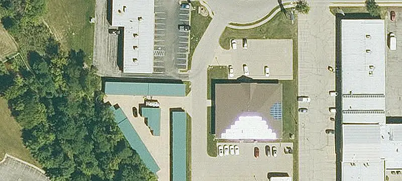 Mixed-Use Building with Ground-Level Doors