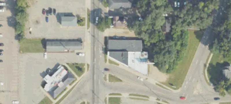 Two-Story Brick Mixed-Use Building