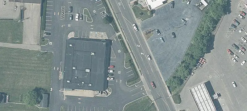 Signalized-Corner Drug Store
