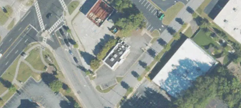 Corner Restaurant Building with Patio