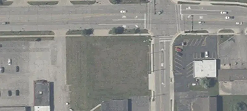 Lighted-Corner Commercial Land