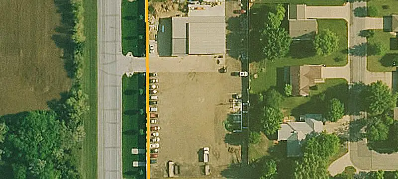 Fenced Industrial Property with Office