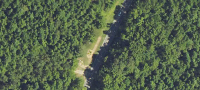Wooded Hunting Land with Ridge Road