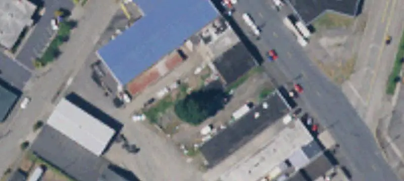 Warehouse With Fenced Yard