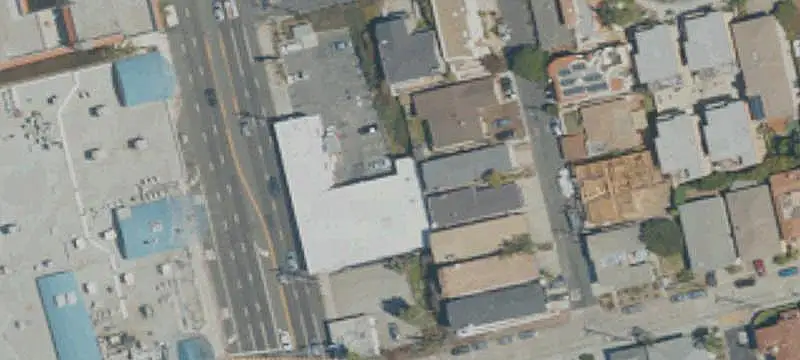 Corner Commercial Land with Retail Building