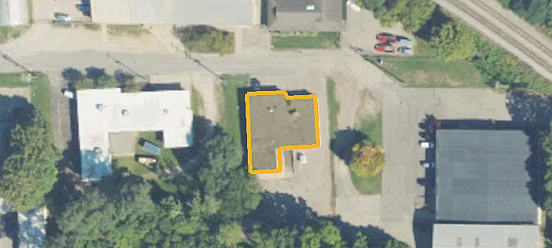 Brick Industrial Building with Truck Dock