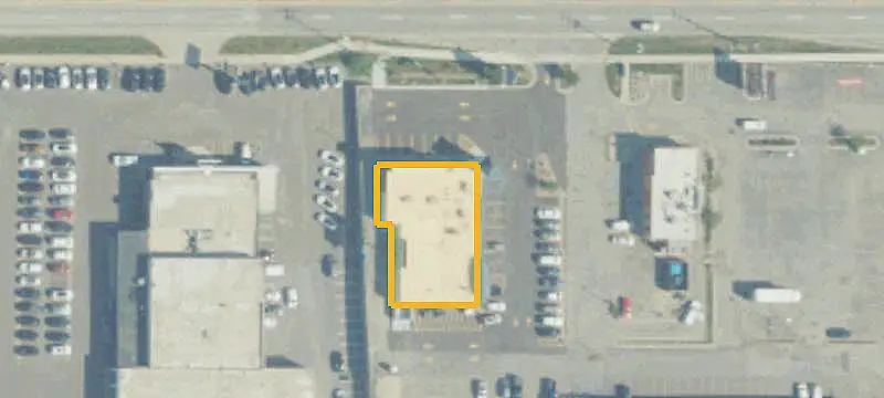 Retail Center End Cap