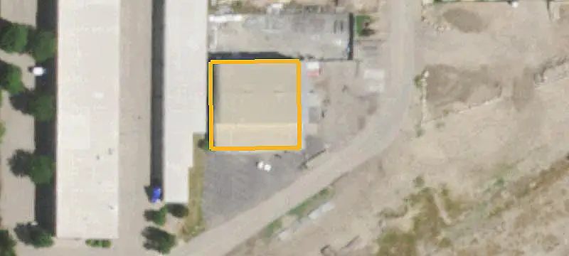 Manufacturing Building with Fenced Yard
