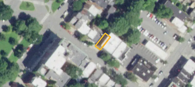 Brick Apartment Building with Storage