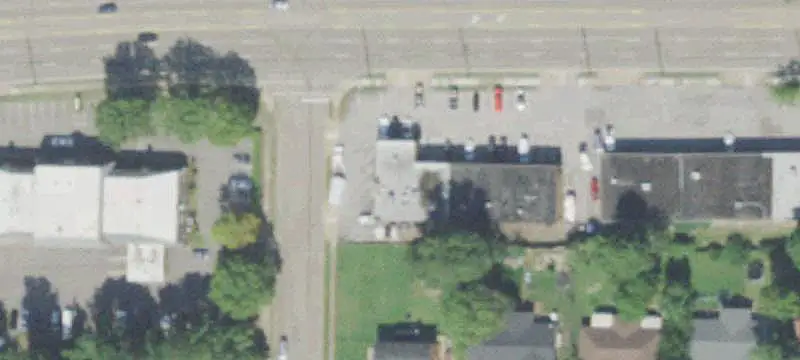 Corner-Lot Shopping Center