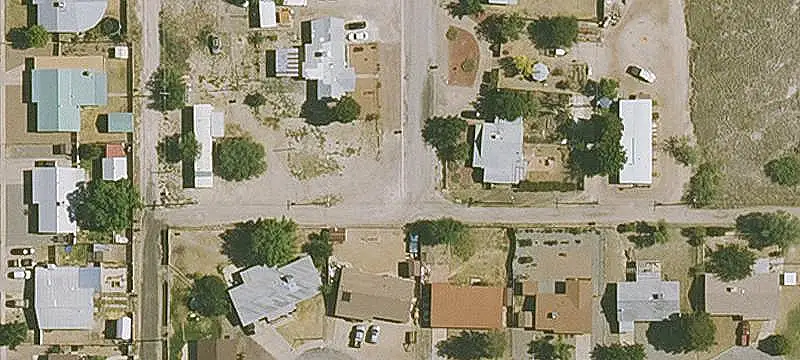 Mobile Home Park with Three Homes