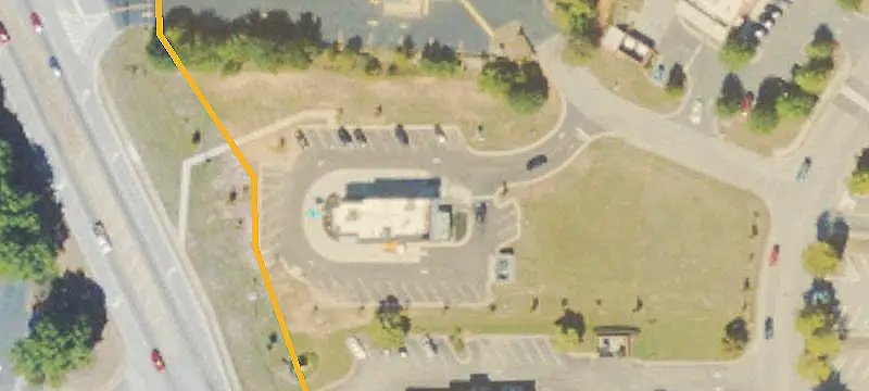 Popeyes Drive-Through Restaurant