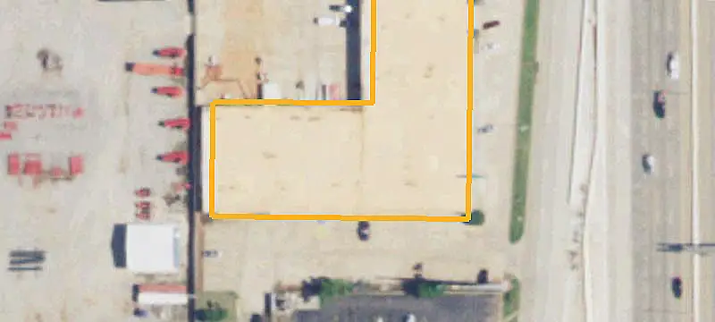 Commercial Land with Service-Road Frontage