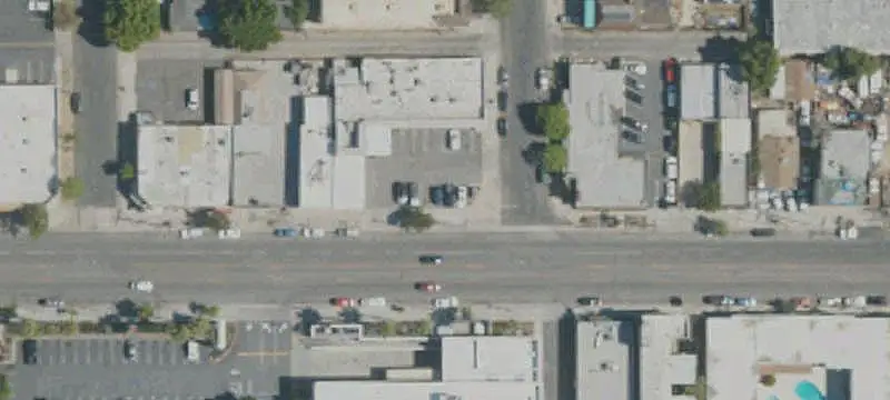 Three-Tenant Storefront Building