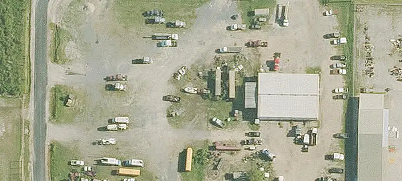 Fenced-Yard Industrial Warehouse