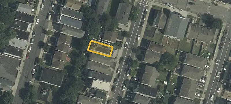 Modern Duplex with Solar Panels