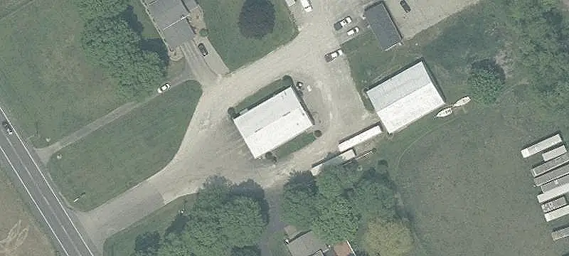 Truck Terminal with Service Doors