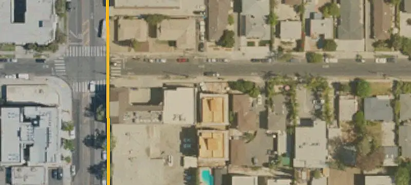Apartment Building with Rooftop Decks