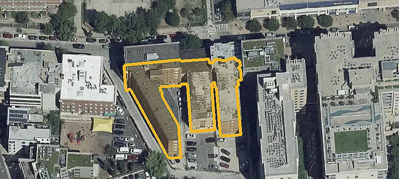 Apartment Building with Surface Parking