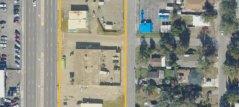 Renovated Retail Strip Center