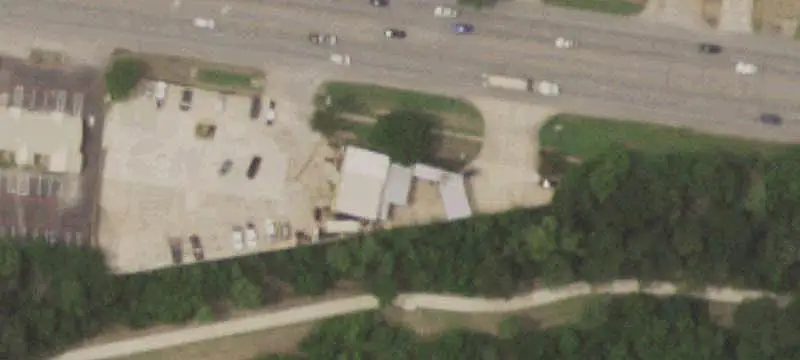 Auto Shop with Secured Storage