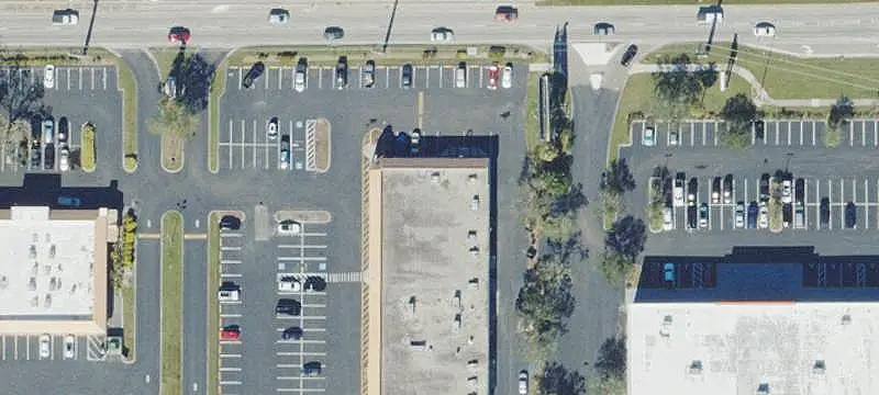Shopping Center with Service Tenants