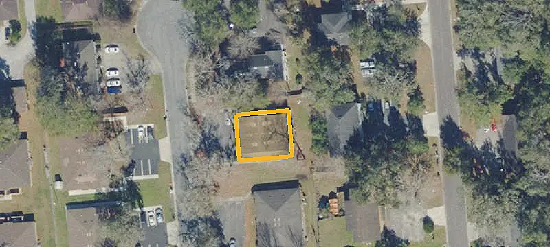 Quadplex with Fenced Rear Area