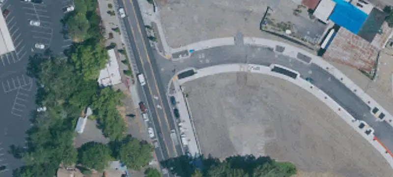 End-Unit Retail Space with Patio