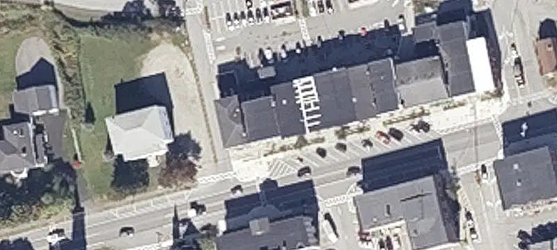 Brick Mixed-Use Building