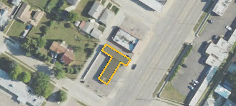 Refaced Storefront Retail Space