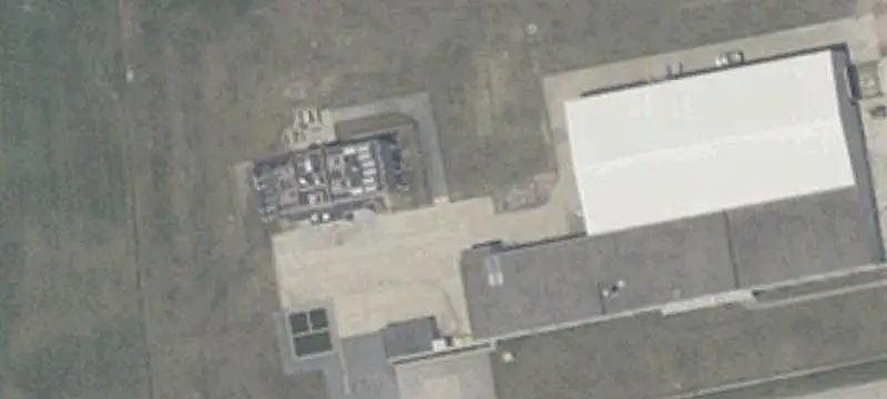 Fenced Industrial Warehouse Property