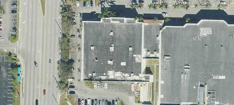 Anchored Shopping Center with Pylon Signs