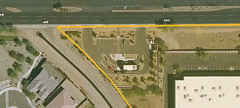 Commercial Land Along Arterial Road