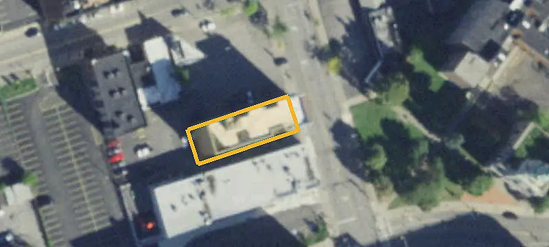 Five-Story Hotel with Storefronts