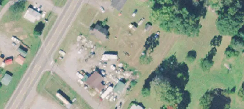 Corner Commercial Land with Garage