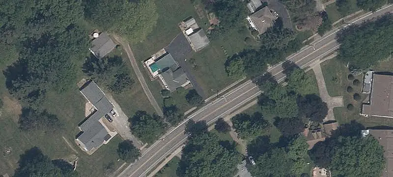 Paved Downtown Parking Lot