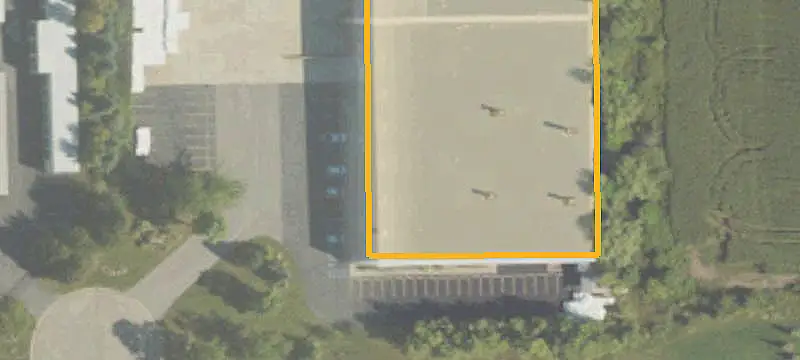 Industrial Warehouse with Loading Docks