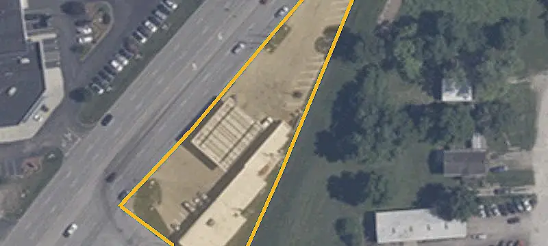 Vacant Flex Space with Steel Building