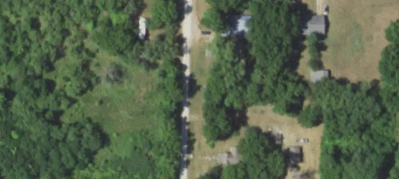 Wooded Land with Outbuildings